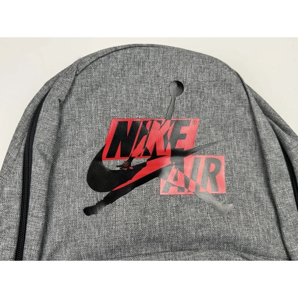 Nike Air Jordan Jumpman‎ Carbon Heather Boys Large Backpack 9A0381-GEH New